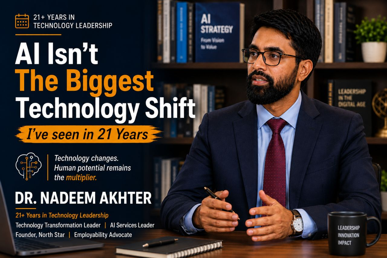 AI Isn't the Biggest Technology Shift I've Seen in 21 Years. Here's What Is.